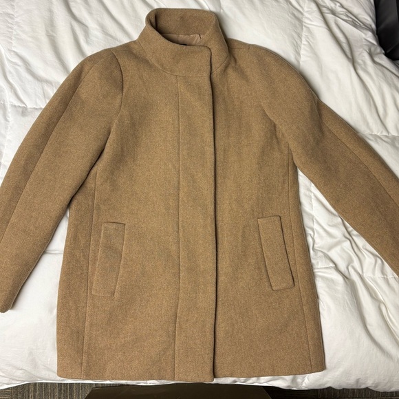 J. Crew Jackets & Blazers - J. Crew Mercantile City Coat Wool Blend Womens 10 Jacket